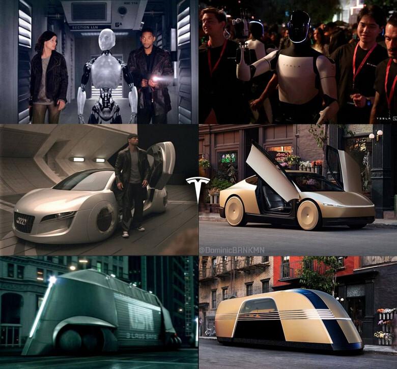 Режиссер «Я, робот» обвинил Илона Маска в копировании дизайна роботов