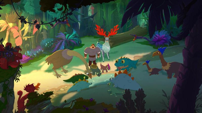 Трейлер мультфильма «Три богатыря и Пуп Земли»: Приключения с хорошими динозаврами