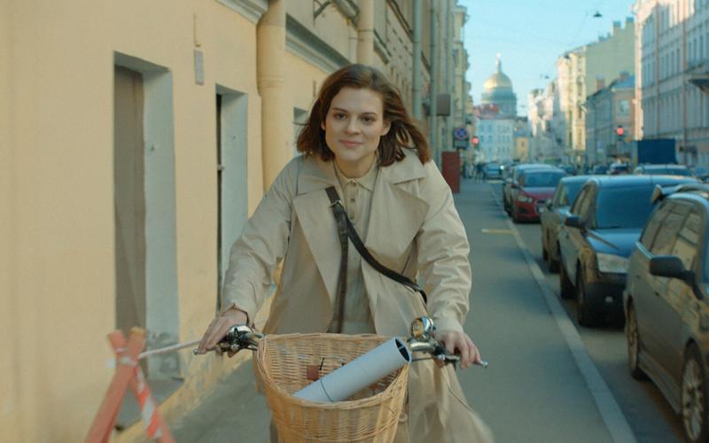 «Блондинка» с Дарьей Жовнер и Евгением Цыгановым: Девушка с велосипедом