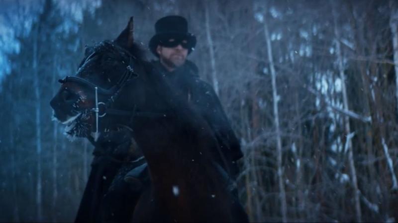 Тизер отечественной версии «Зорро»: Приключения мстителя в России