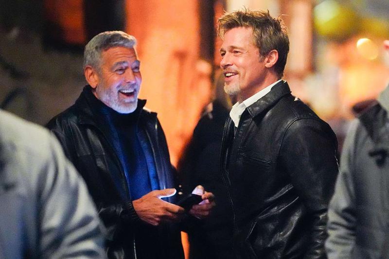 Тизер фильма «Волки» с Джорджем Клуни и Брэдом Питтом