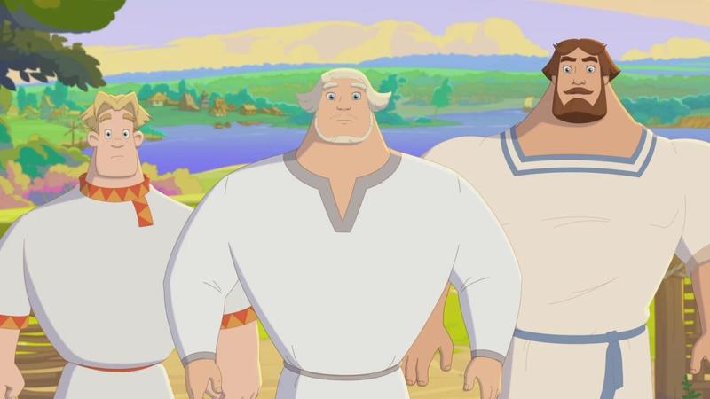 Тизер мультфильма «Три богатыря и свет клином»: Тьма на горизонте