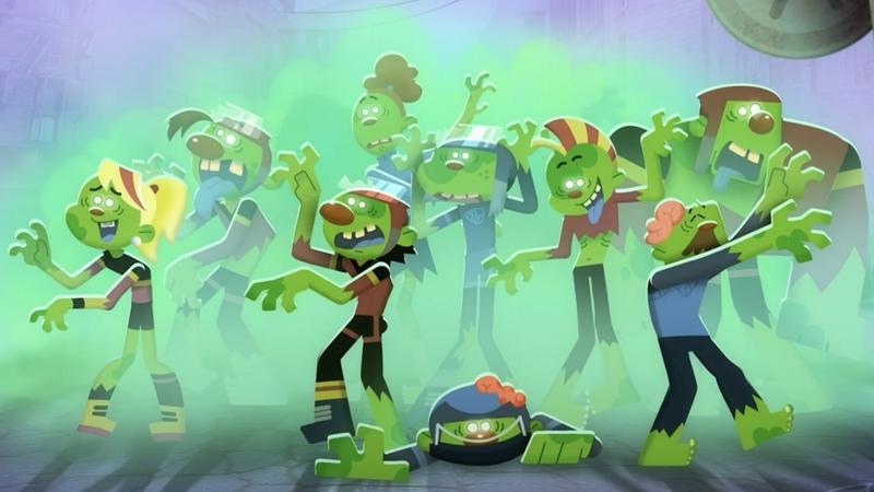 Студия «Кураж-Бамбей» озвучила для Okko и «Союзмультфильма» эпизод мультсериала «Чемпионы»