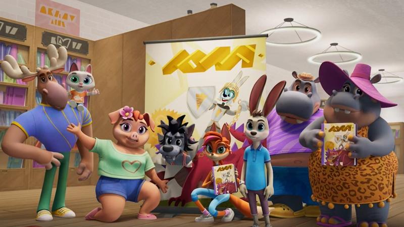 Волк и Заяц отправятся в школу в новом сезоне «Ну, погоди! Каникулы»