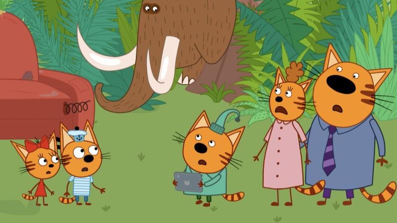 Мультфильм «Три кота. Путешествие во времени» вышел в российский кинопрокат