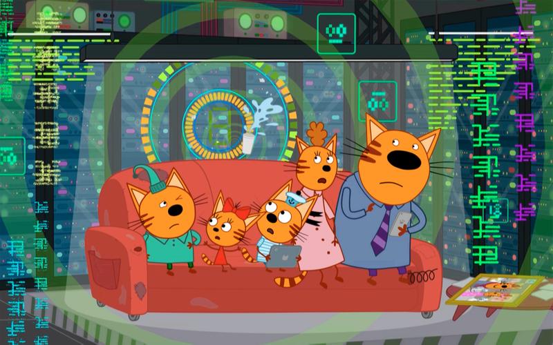 Диванная авантюра: «Три кота. Путешествие во времени»