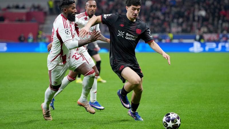 Лига чемпионов: «Байер» сыграл вничью с «Олимпиакосом»