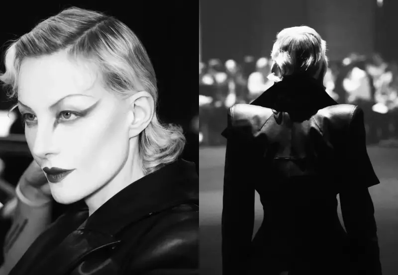 Рената Литвинова вышла на подиум парижского показа Matières Fécales