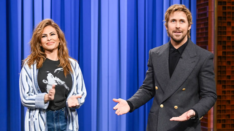 Райан Гослинг и Ева Мендес впервые за 10 лет появились на публике вместе