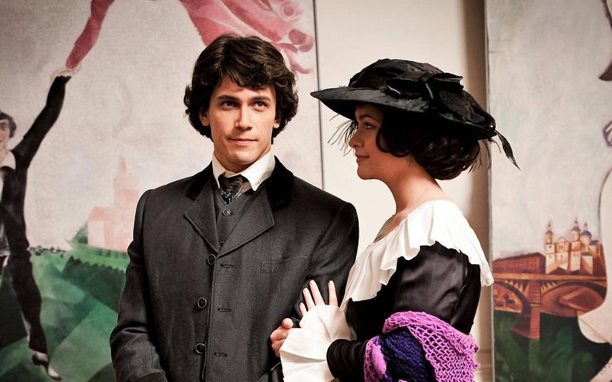 Леонид Бичевин в фильме «Шагал – Малевич»