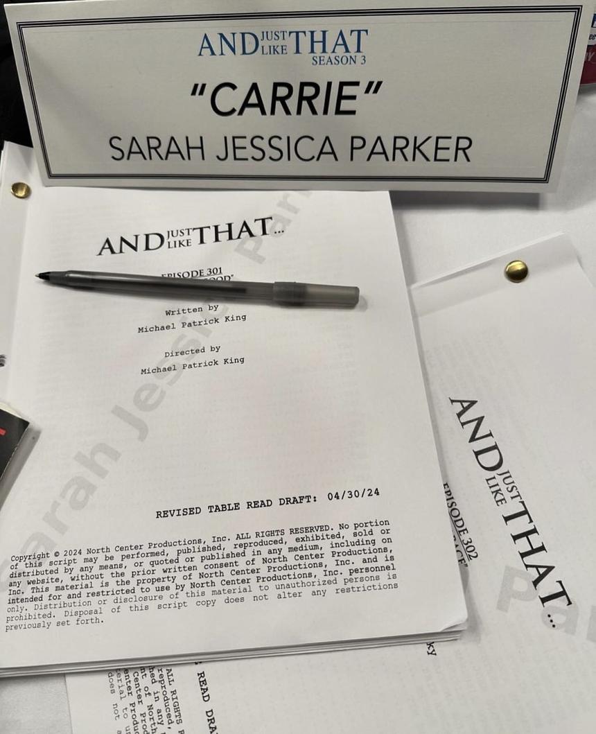 Стартовали съемки третьего сезона «И просто так»