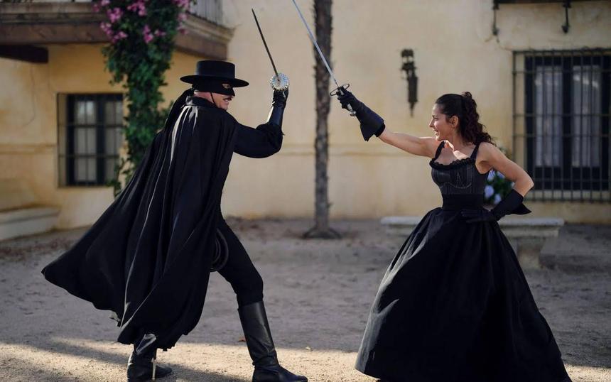 Кадр из сериала «Зорро», 2024