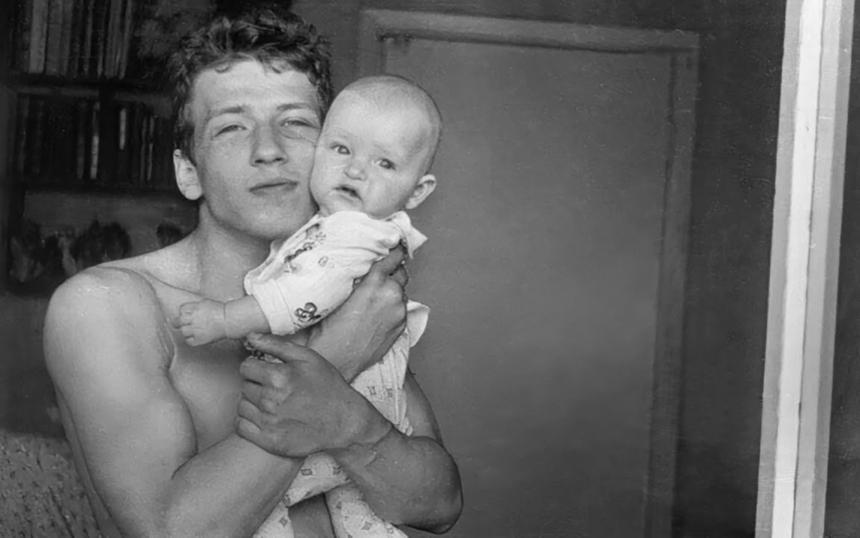 С сыном Артёмом