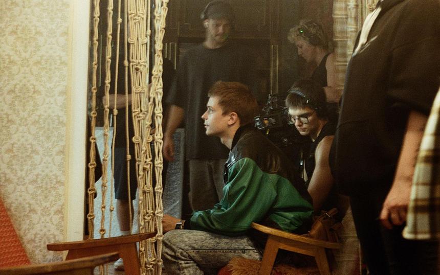 Фото со съемок сериала «Радар»