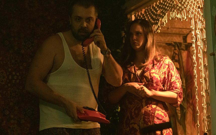 Фото со съемок сериала «Радар»