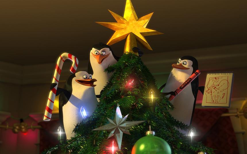 «Пингвины из Мадагаскара в рождественских приключениях»