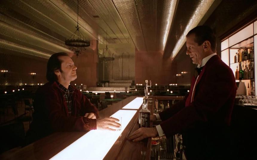 Кадр из фильма «Сияние»