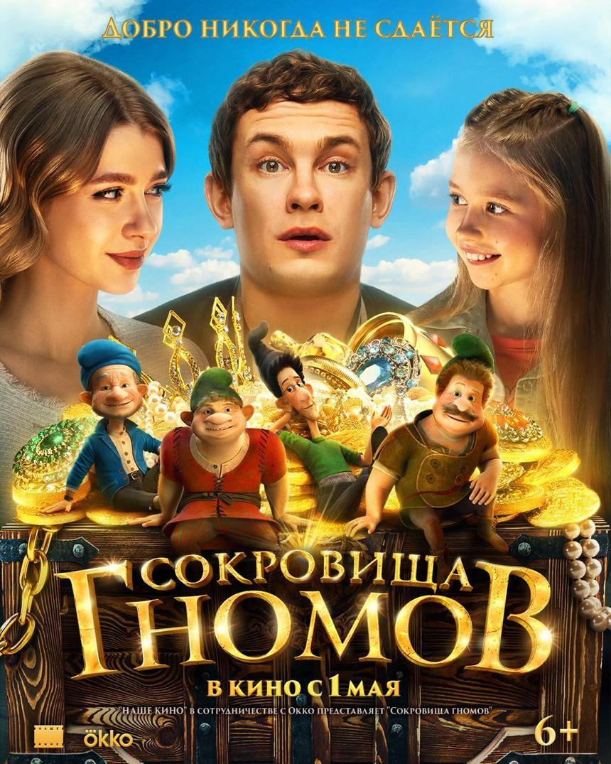 «Добро никогда не сдается»: Постер фильма «Сокровища гномов» с Никитой Кологривым