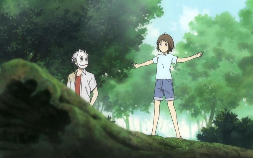 Аниме «В лес, где мерцают светлячки»