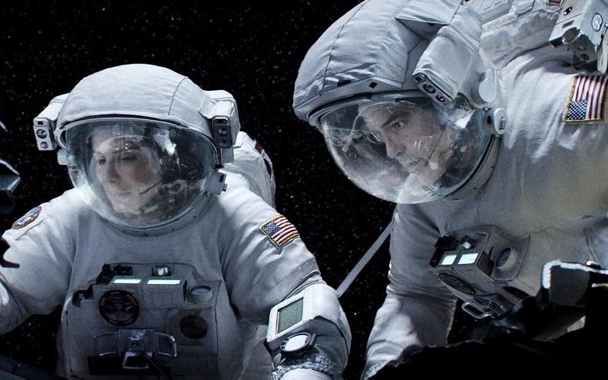 Кадр из фильма «Гравитация»