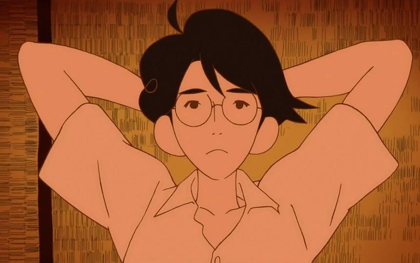 Аниме «Сказ о четырех с половиной татами»