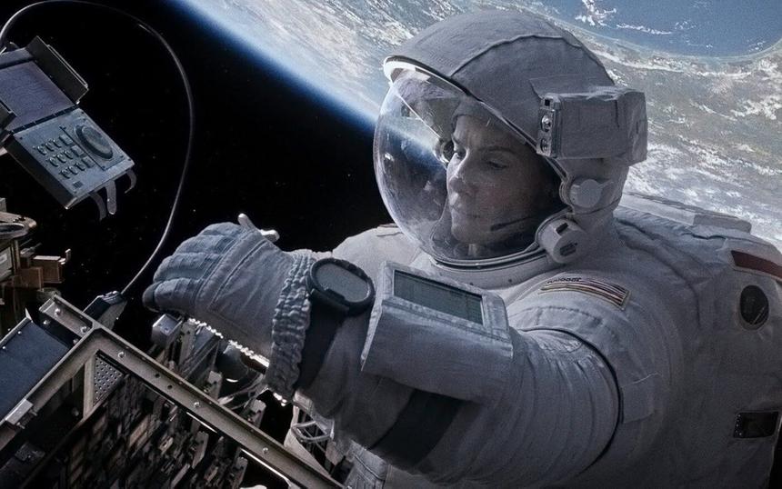 Кадр из фильма «Гравитация»