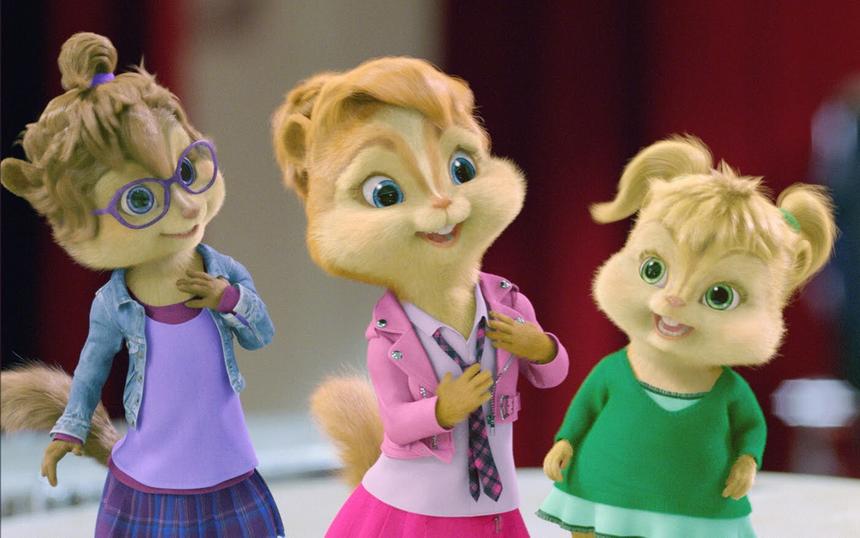 «Элвин и бурундуки 2»