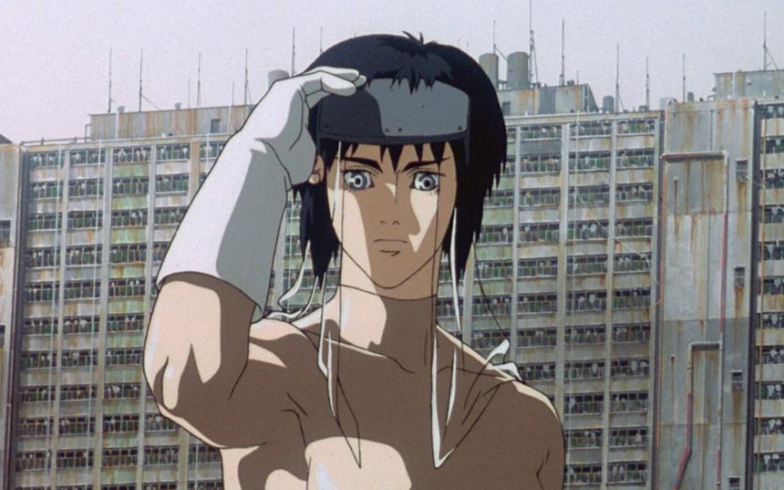 Аниме «Призрак в доспехах»