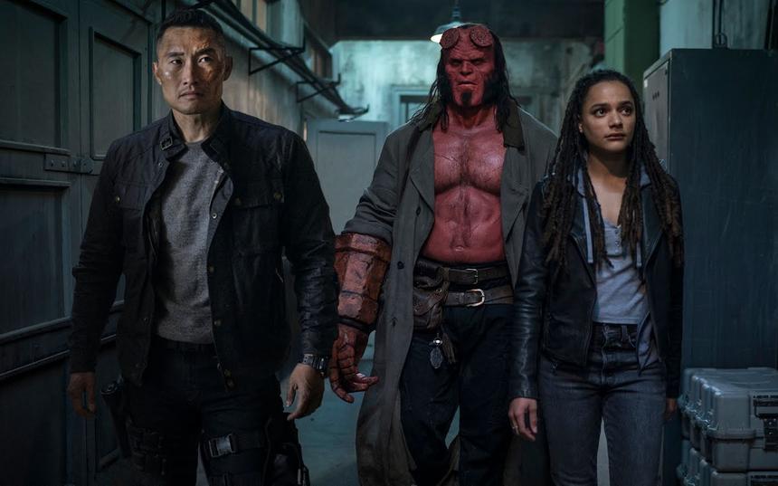 Кадр из фильма «Хеллбой» (2019)