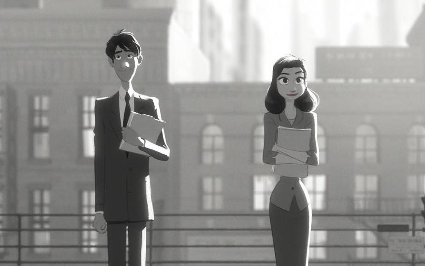 Мультик «Бумажный роман»