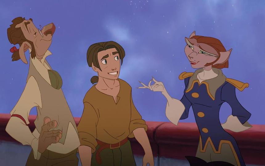 Кадр из мультфильма «Планета сокровищ»