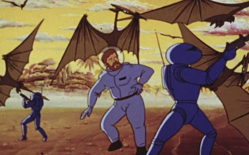 Кадр из мультфильма «Вампиры Геоны»