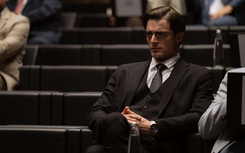 Кадр со съемок сериала «Черная любовь»