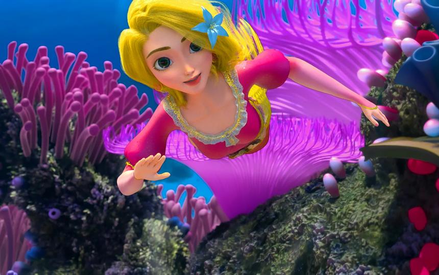 «Русалочка и морской монстр»