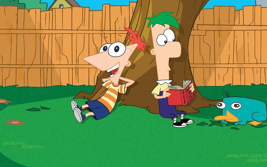 Кадр из мультика «Финес и Ферб»