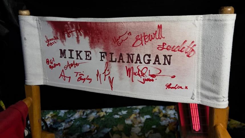 Фото со съемок сериала «Кэрри»