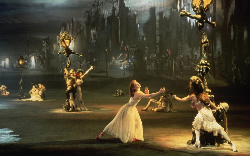 Кадр из фильма «Красные башмачки», реж. Майкл Пауэлл, Эмерик Прессбургер, 1948