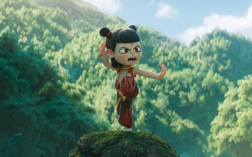 Мультфильм «Нэчжа побеждает Царя драконов»