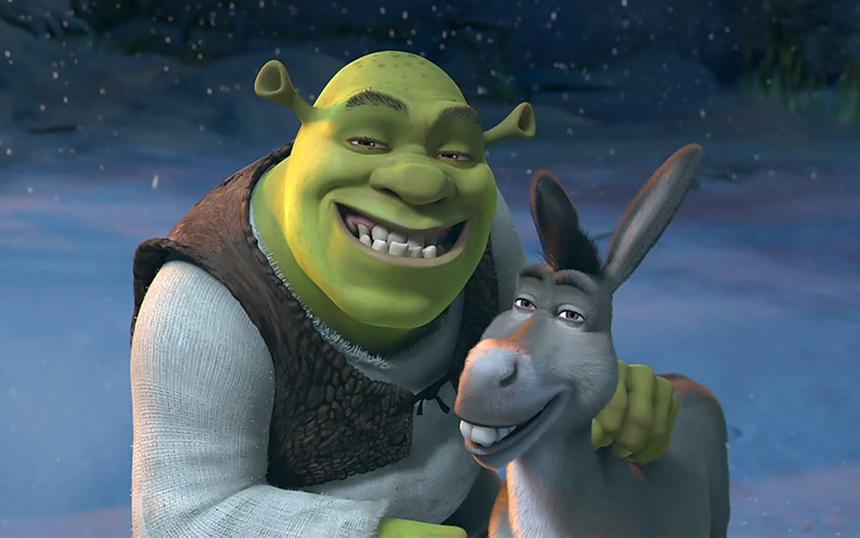 «Шрек мороз, зеленый нос»