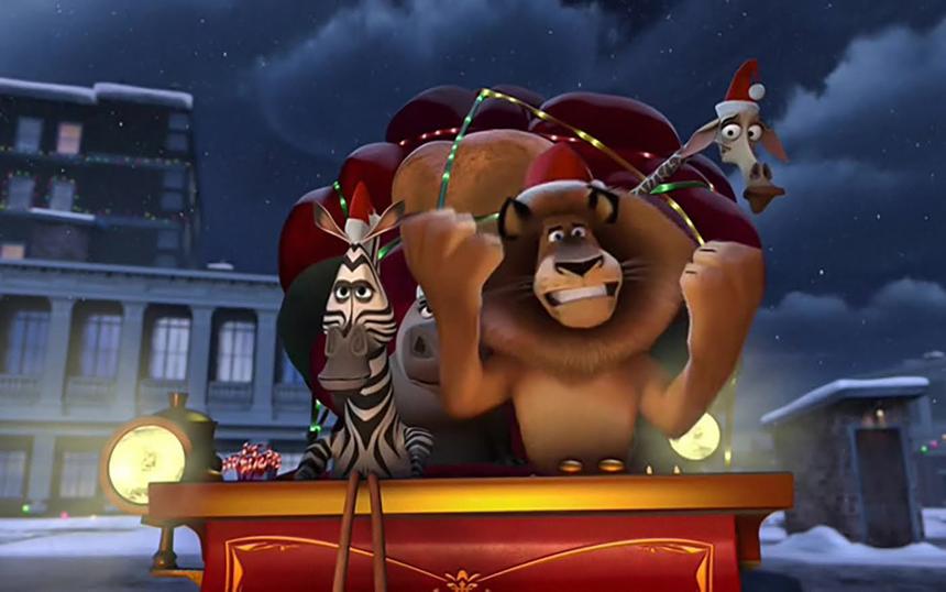 Мультфильм «Рождественский Мадагаскар»