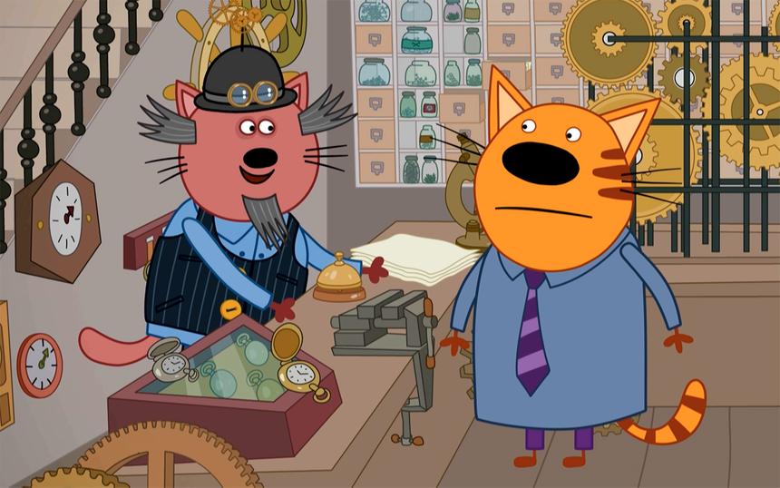 Рецензия на мультик «Три кота. Путешествие во времени»