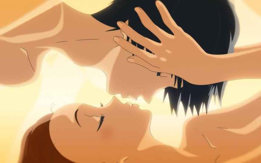 Поцелуй в фильме «На твоей волне»