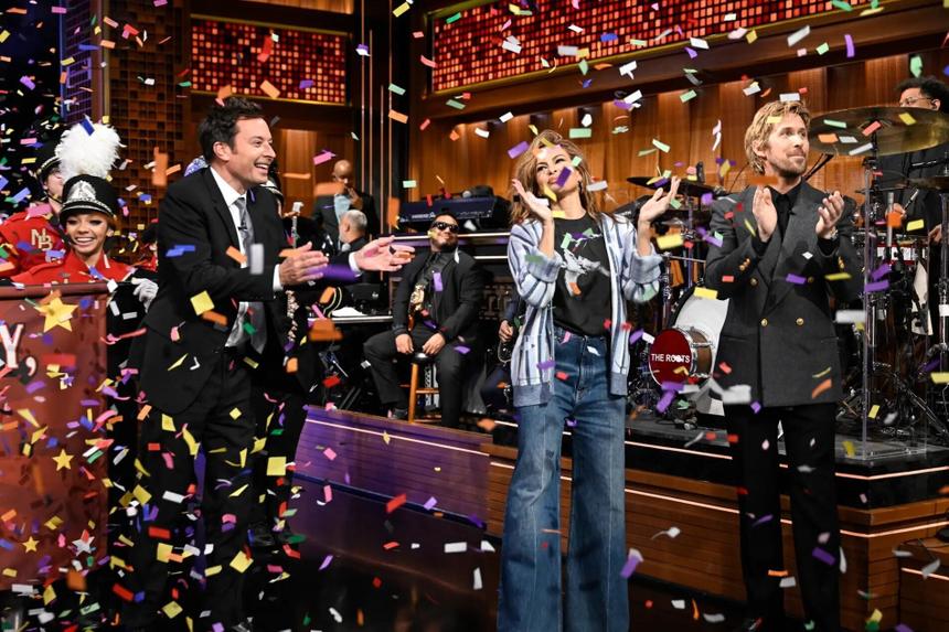 Райан Гослинг и Ева Мендес впервые за 10 лет появились на публике вместе