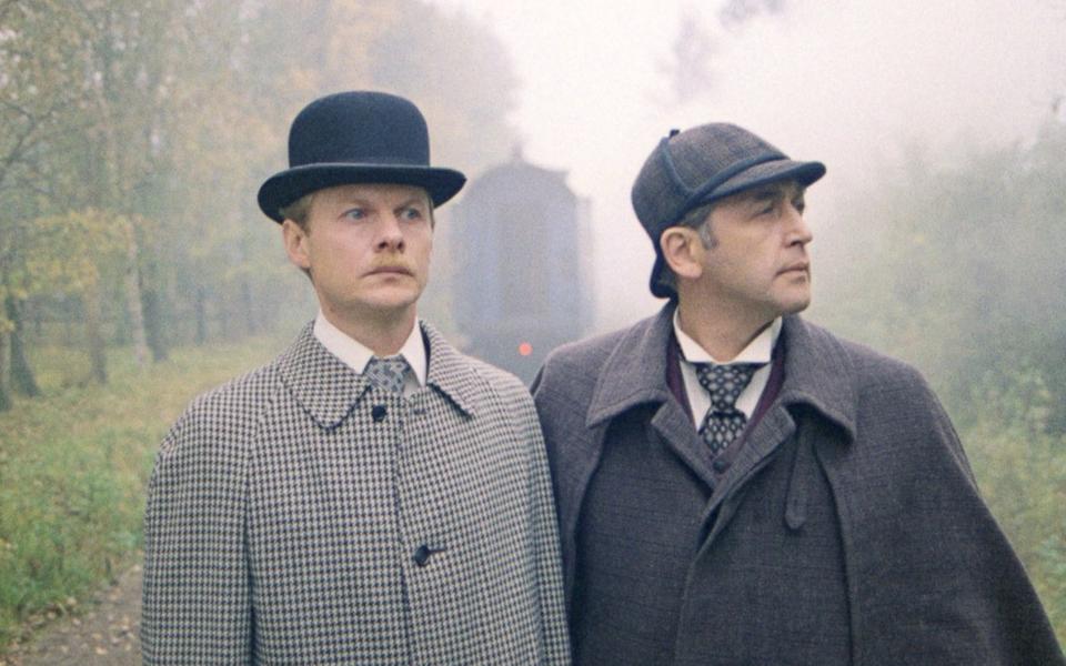 Василий Ливанов в роли Шерлока Холмса