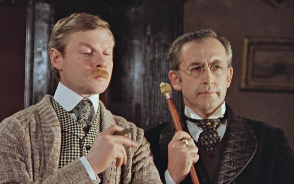 Василий Ливанов в роли Шерлока Холмса