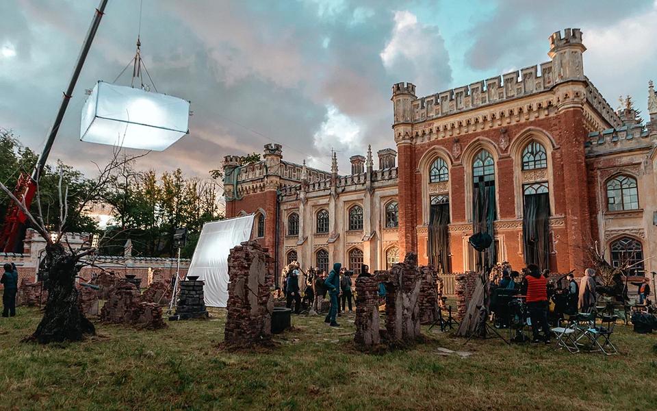 Съемки фильма «Царевна-лягушка 2»