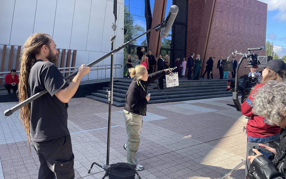 Съемки сериала «Джайв»