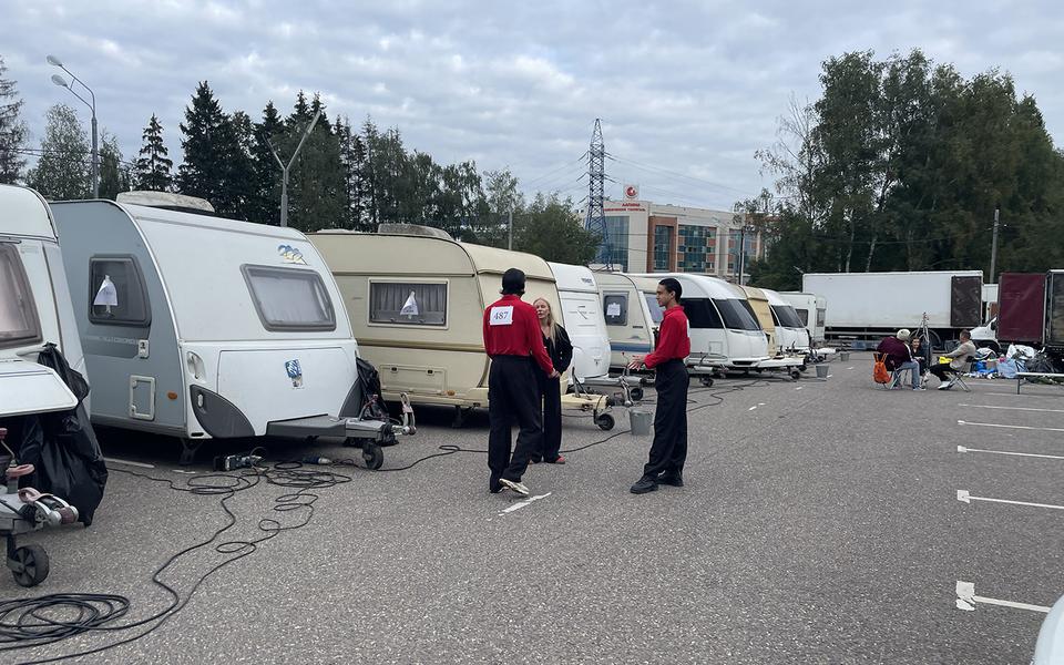 Съемки сериала «Джайв»