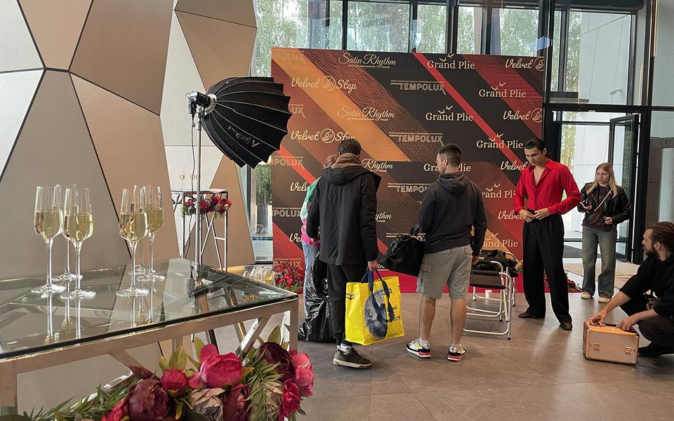 Съемки сериала «Джайв»